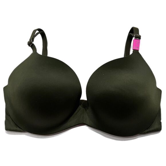 Victoria’s Secret Pink Push Up Padded Olive Bra 32DD - Picture 3 of 3